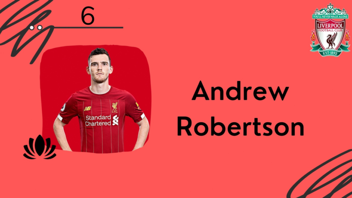 Andrew Robertson là top 6 cầu thủ Liverpool giá trị cao nhất hè 2020