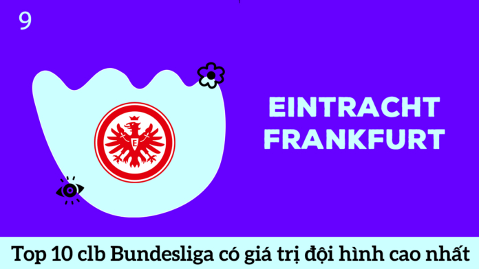 Eintracht-Frankfurt top 9 đội bóng Bundesliga có đội hình cao nhất hè 2020