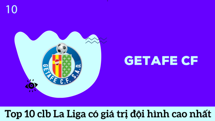 Getafe CF top 10 đội bóng Tây Ban Nha có đội hình cao nhất giải La Liga 2020