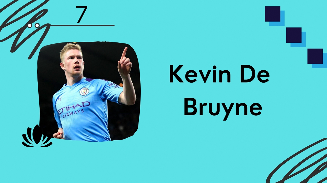 Kevin De Bruyne là cầu thủ top 7 giá trị cao nhất hè 2020