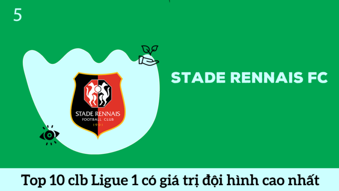 Stade Rennais FC top 5 đội bóng Ligue 1 có đội hình cao nhất hè 2020