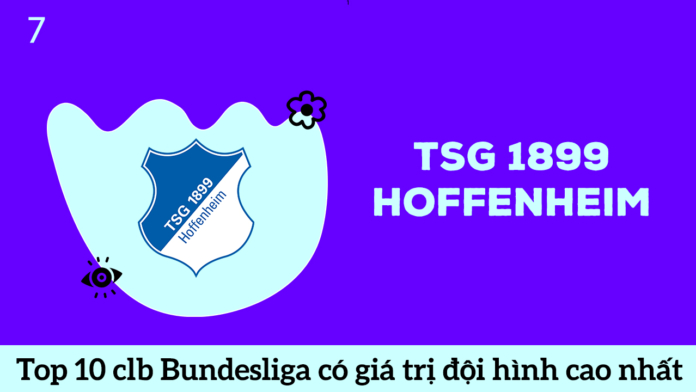 TSG 1899 Hoffenheim top 7 đội bóng Bundesliga có đội hình cao nhất hè 2020