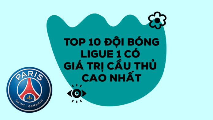 Top 10 đội bóng Ligue 1 có giá trị đội hình cao nhất hè 2020