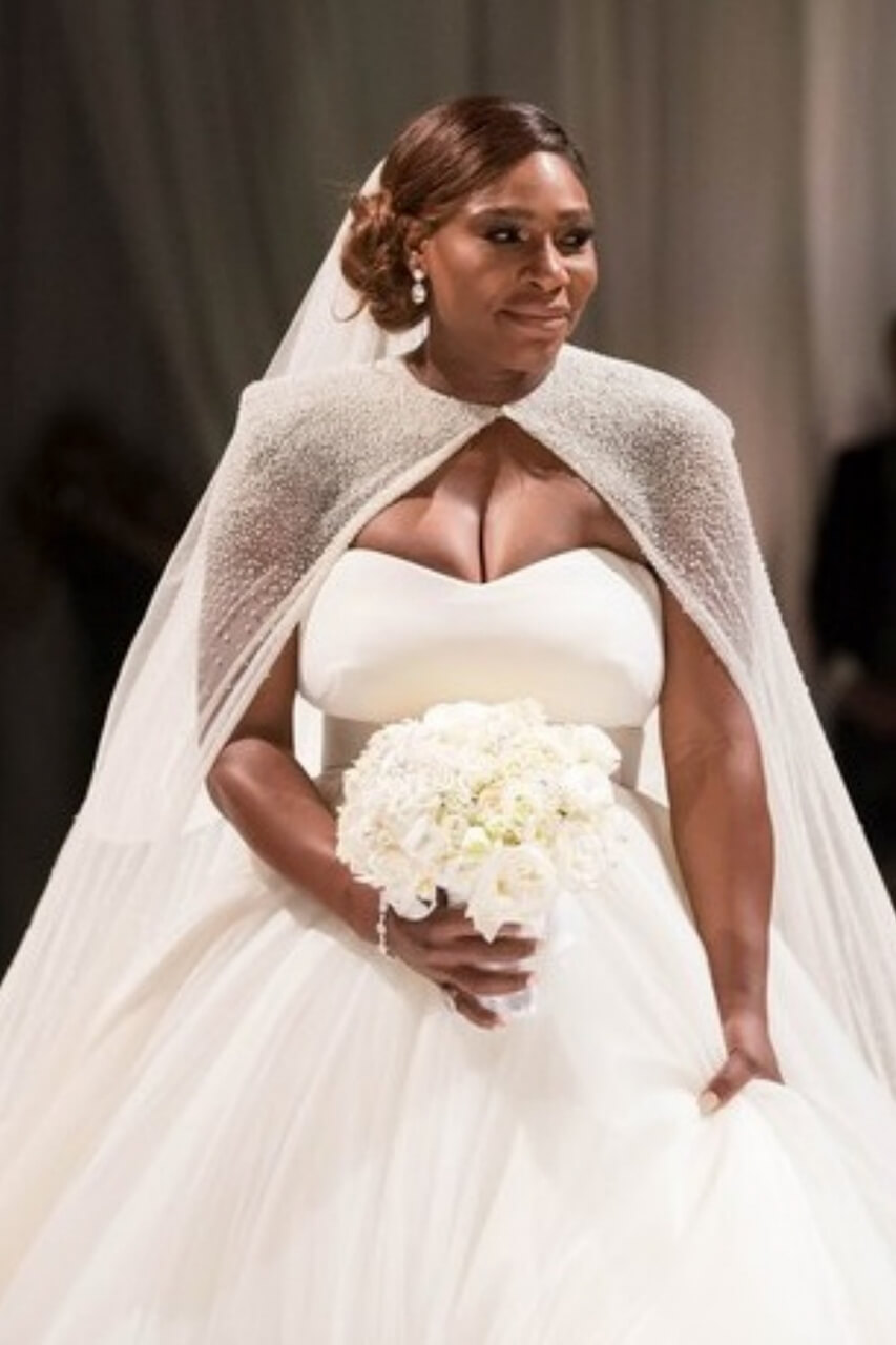 Váy cưới của Serena Williams
