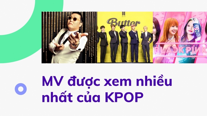 Top 10 MV được xem nhiều nhất của Kpop