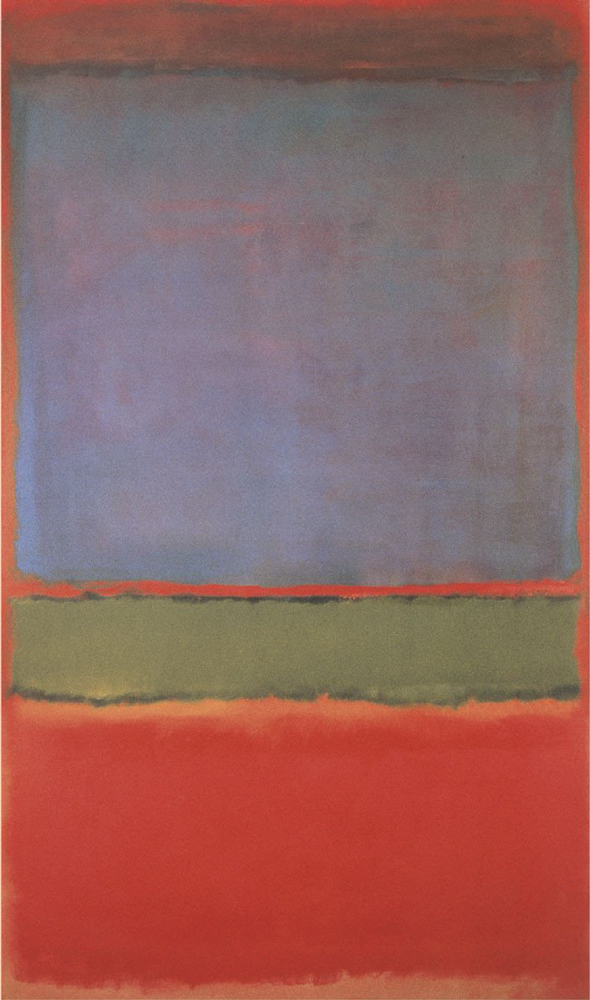 No. 6 (Violet, Green and Red) — Mark Rothko