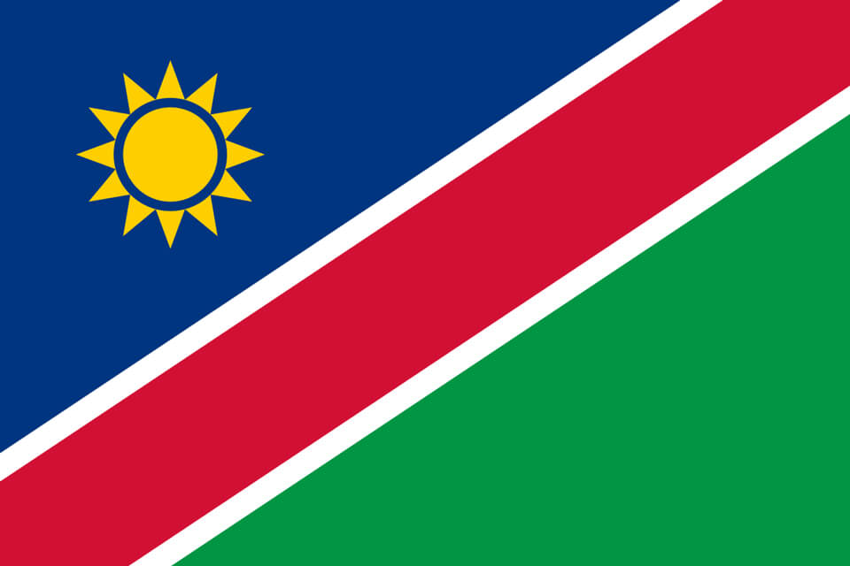 Cờ Namibia