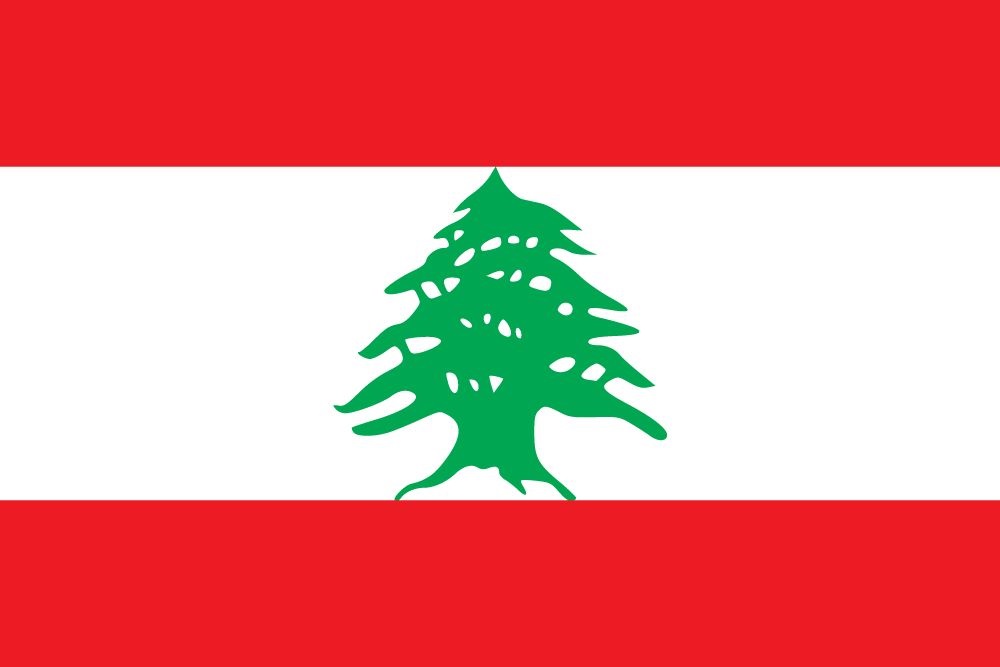 Cờ Lebanon