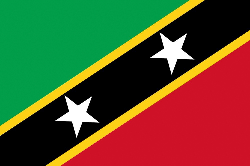Cờ Saint Kitts và Nevis