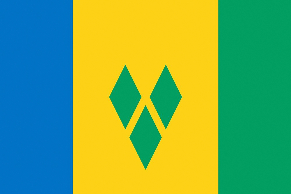 Cờ Saint Vincent và Grenadines