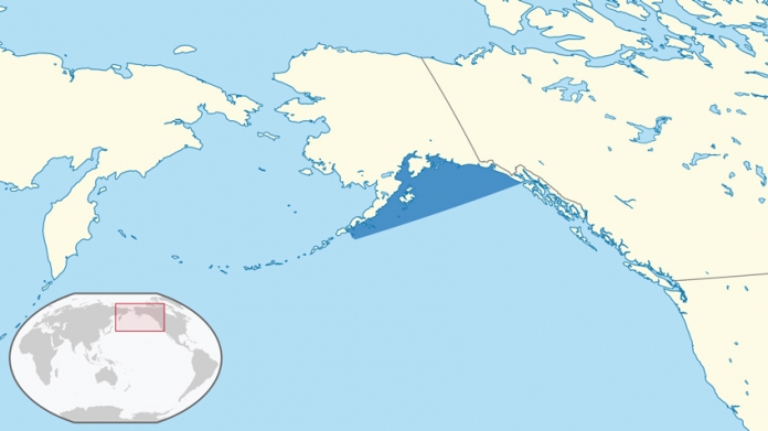 Bản đồ vịnh Alaska
