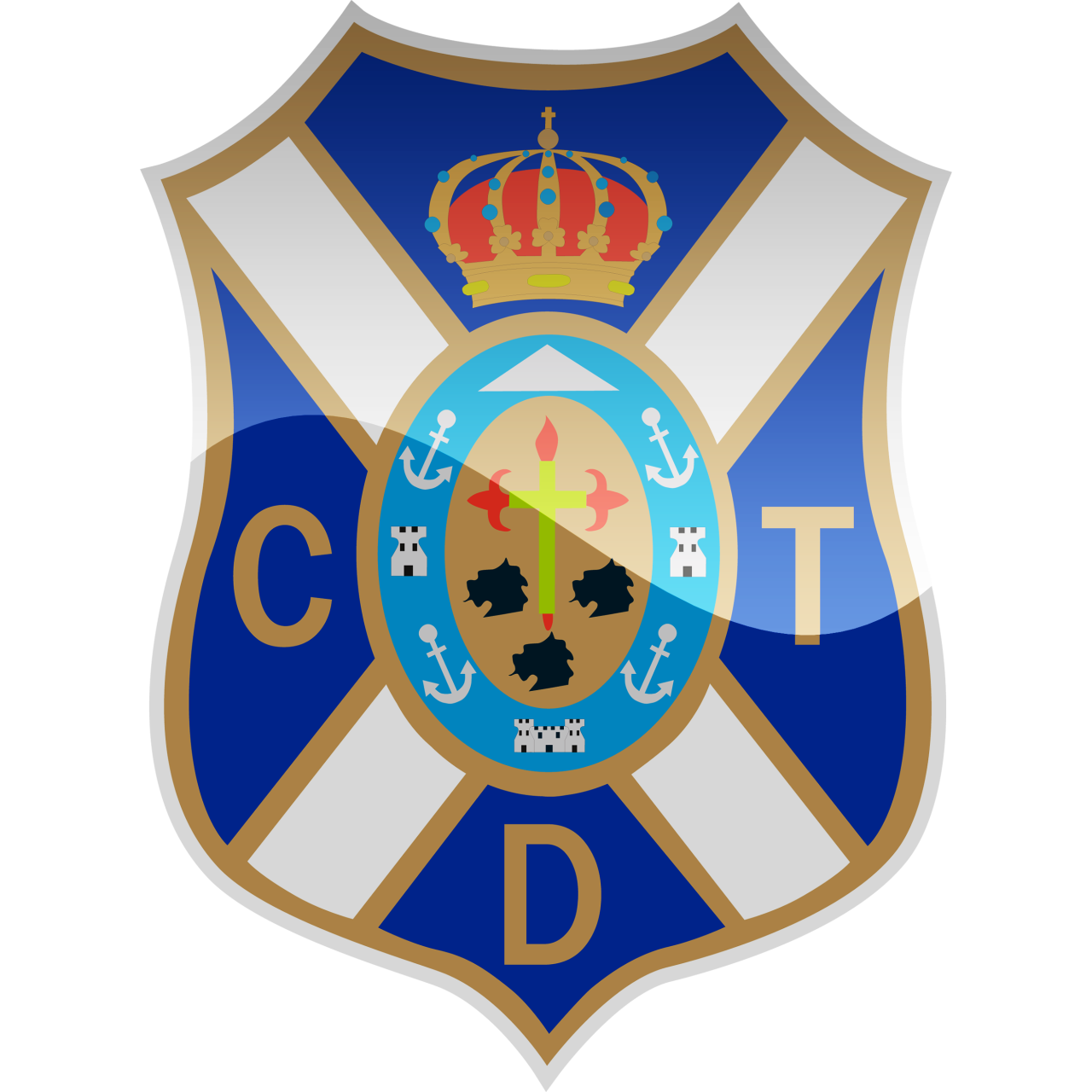 CD Tenerife HD Logo