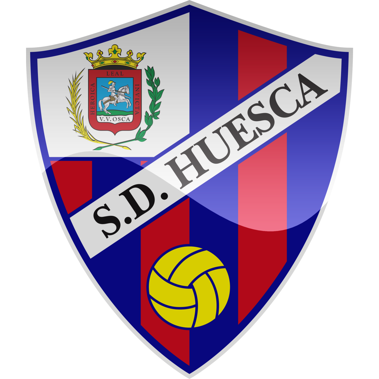 SD Huesca HD Logo