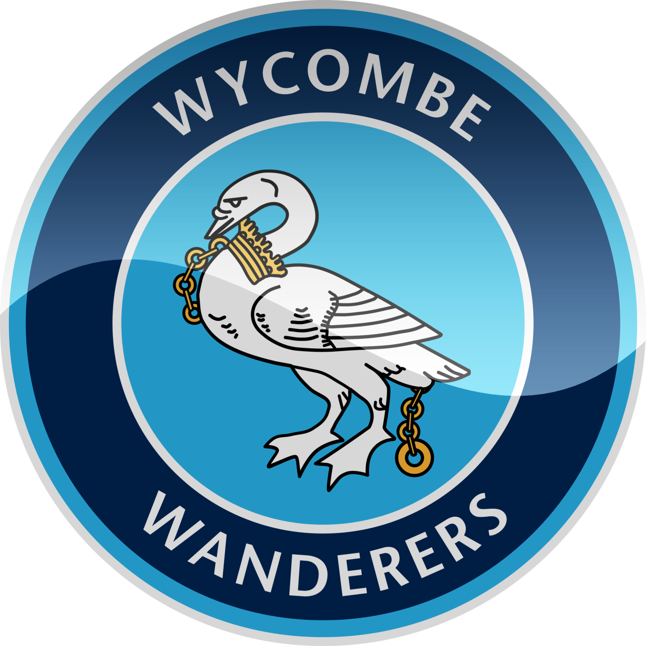Wycombe Wanderers FC HD Logo