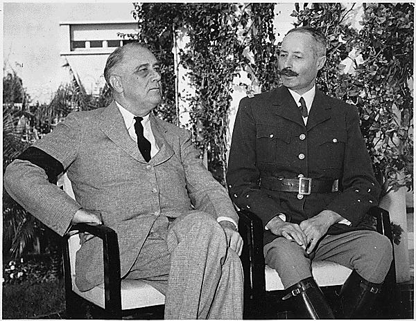 Henri Giraud và Tổng thống Franklin D. Roosevelt